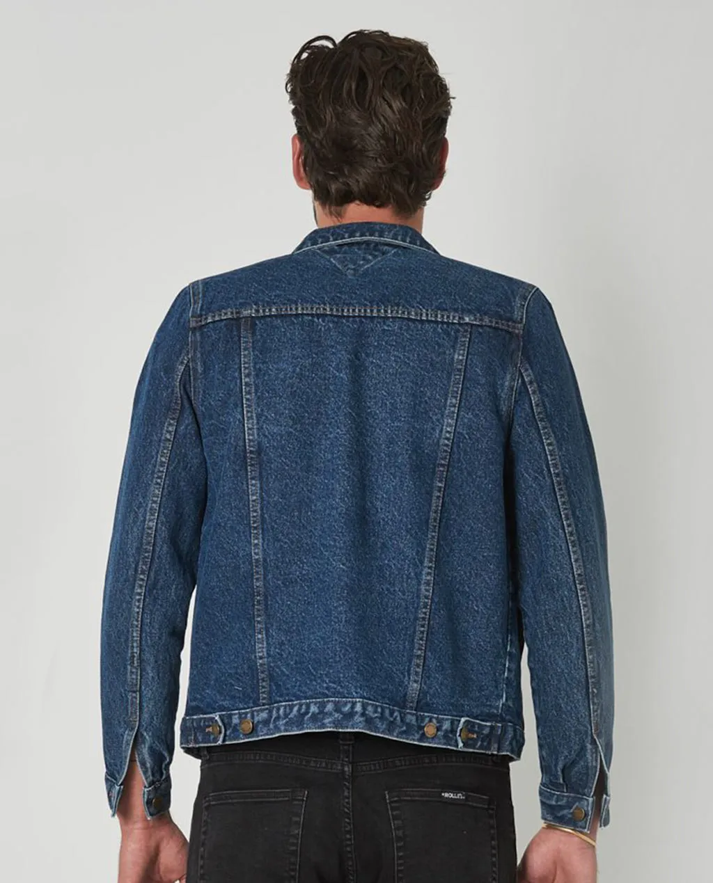 Rollas Denim Jacket Eco Heavy Stone
