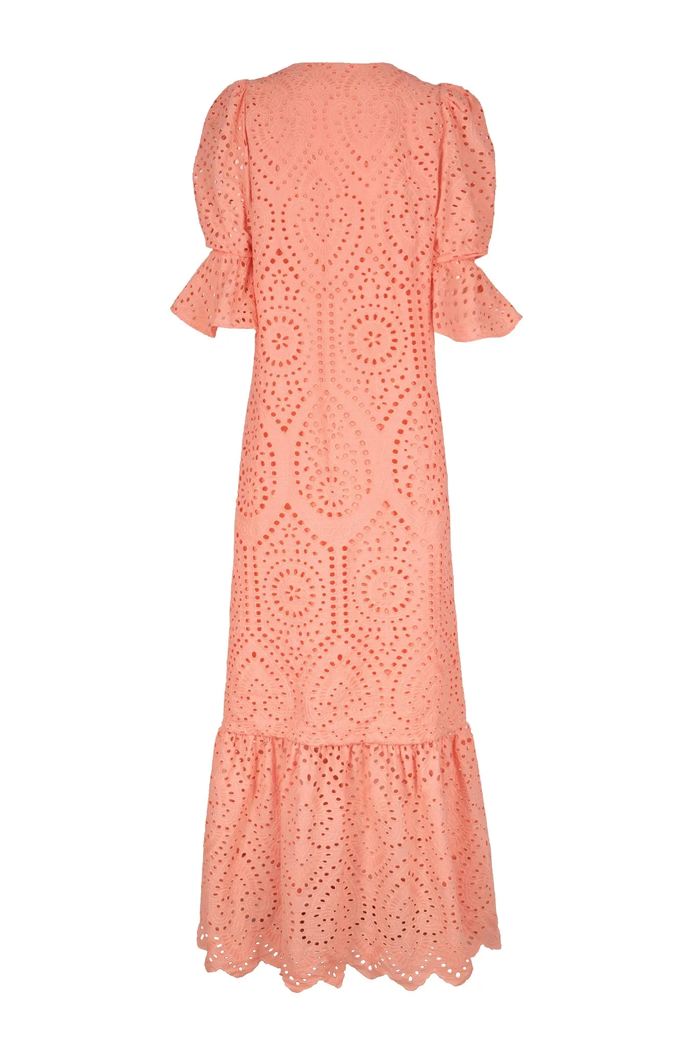 Serrana Eyelet Tunic / Apricot