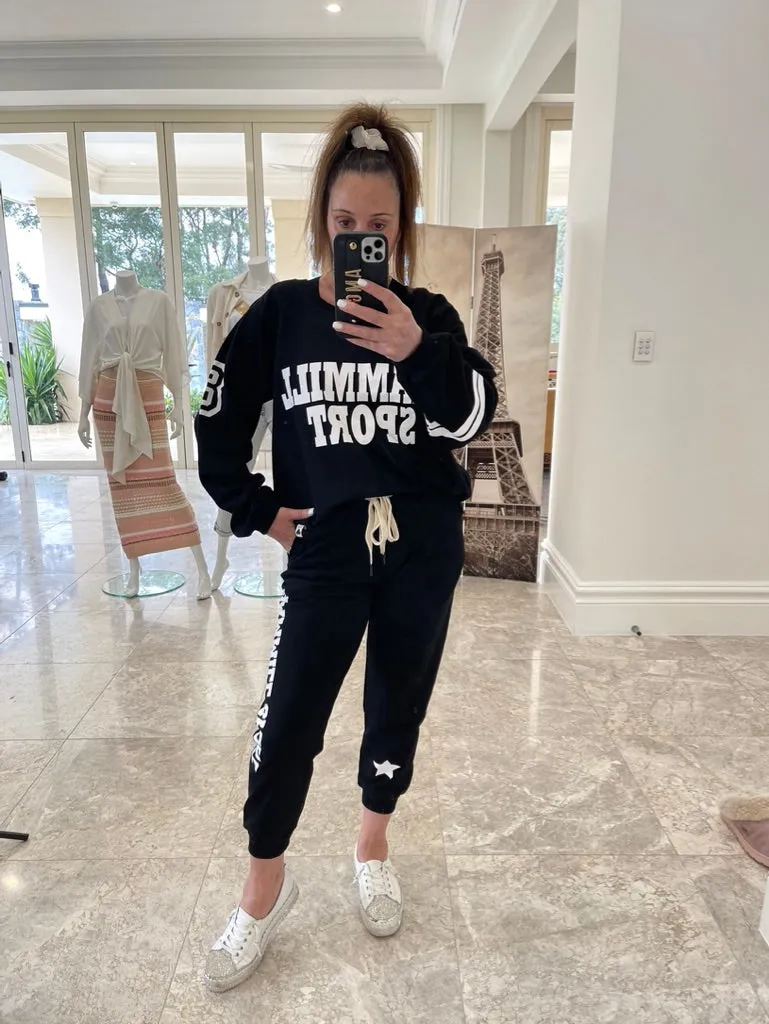Sporty Sweat Top