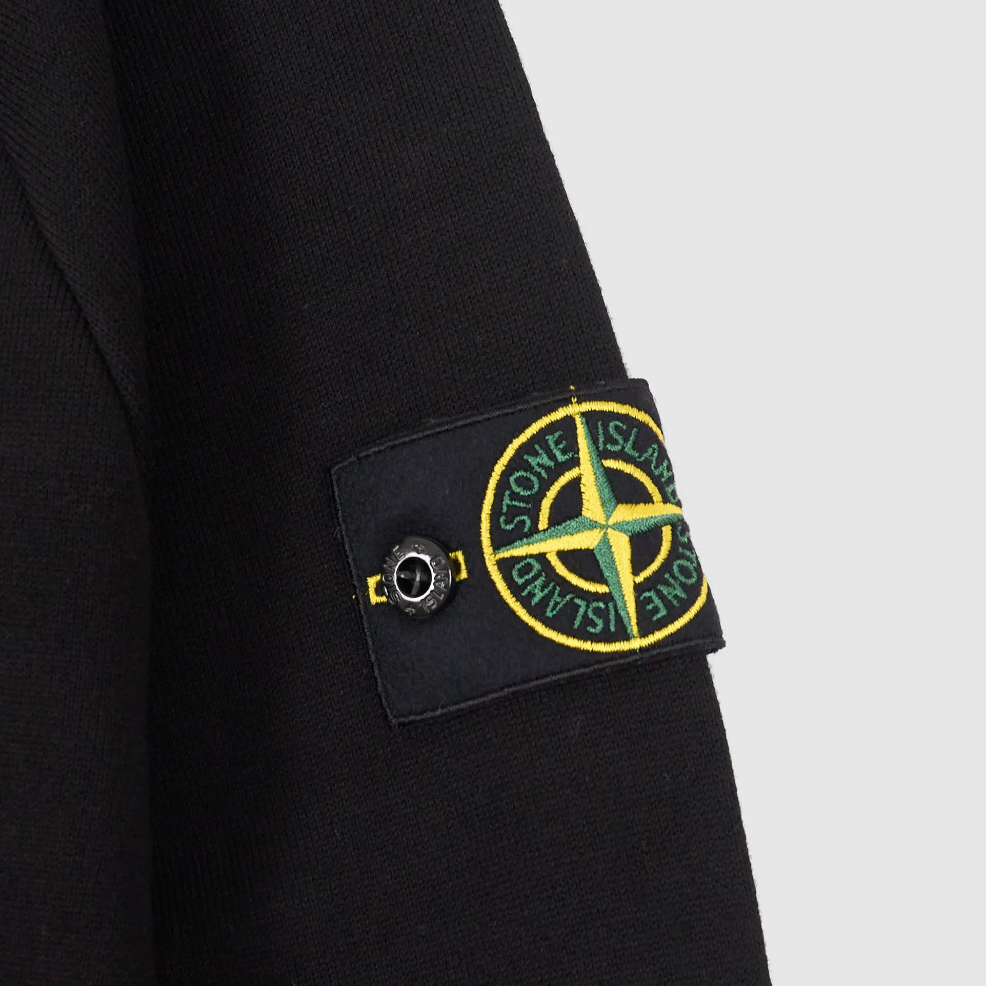 Stone Island Knitted Full Zip Sweater