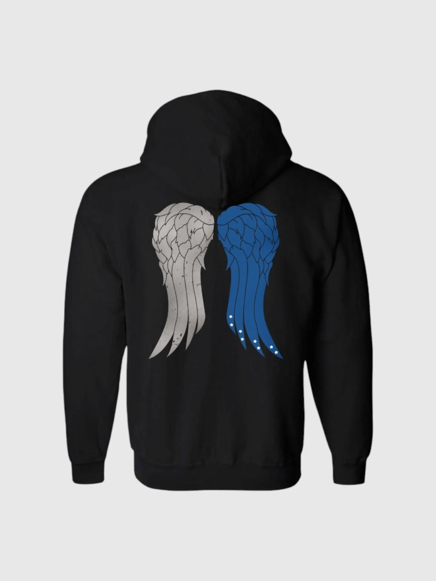 The Walking Dead Daryl's Wings Zip Up Hooded Sweatshirt