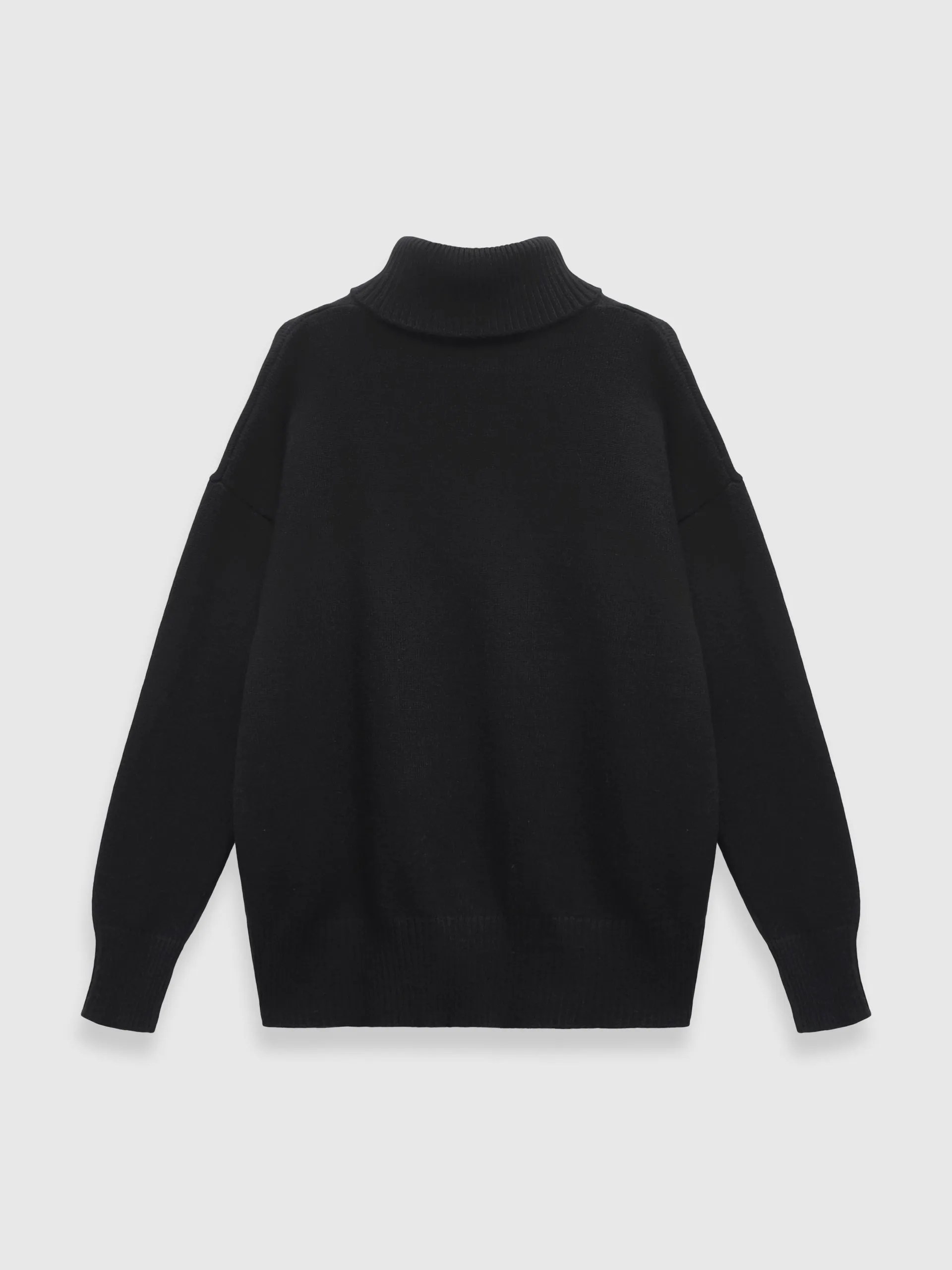 Thickened knitted sweater Loose turtleneck Pullover