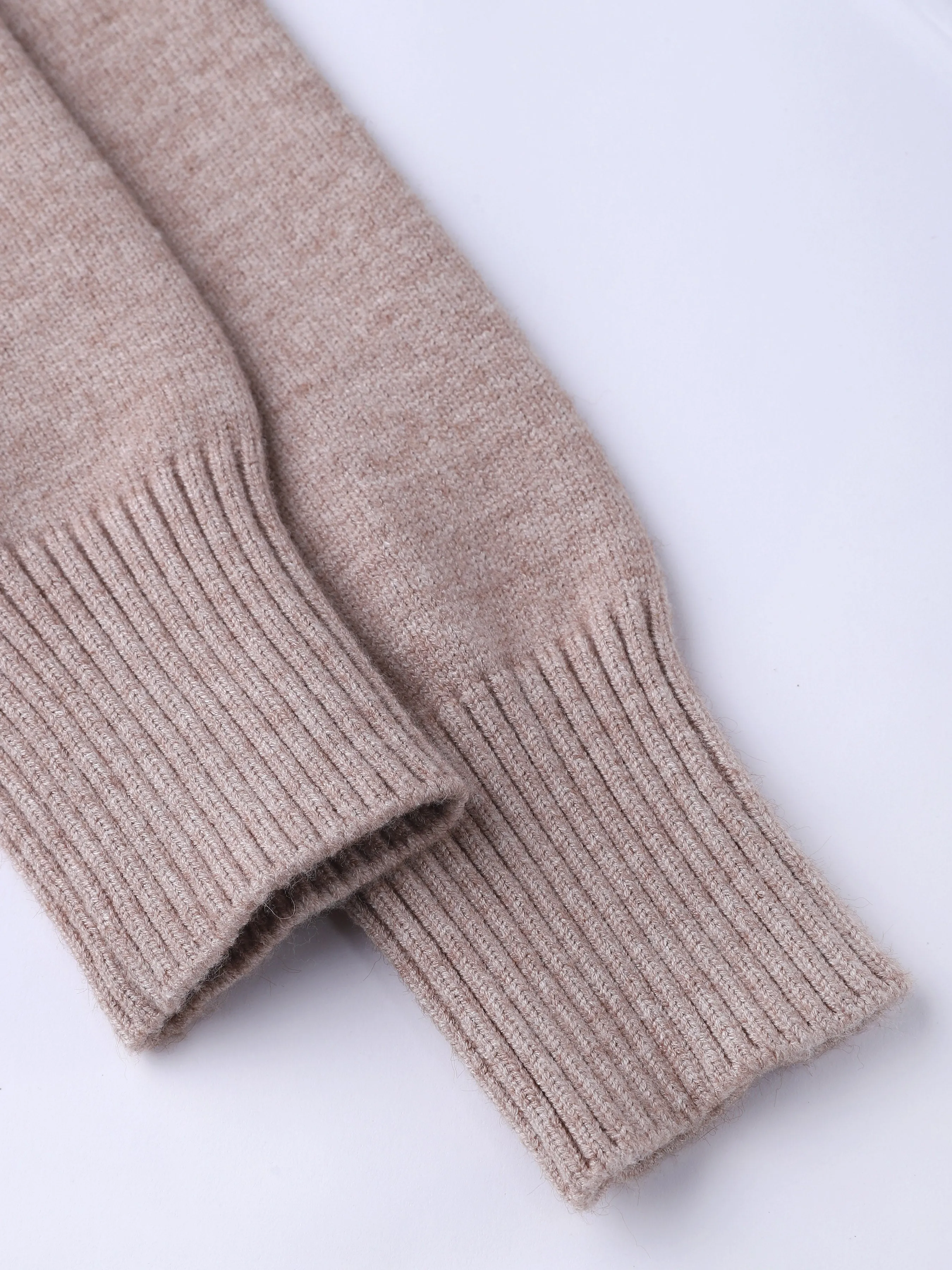 Thickened knitted sweater Loose turtleneck Pullover