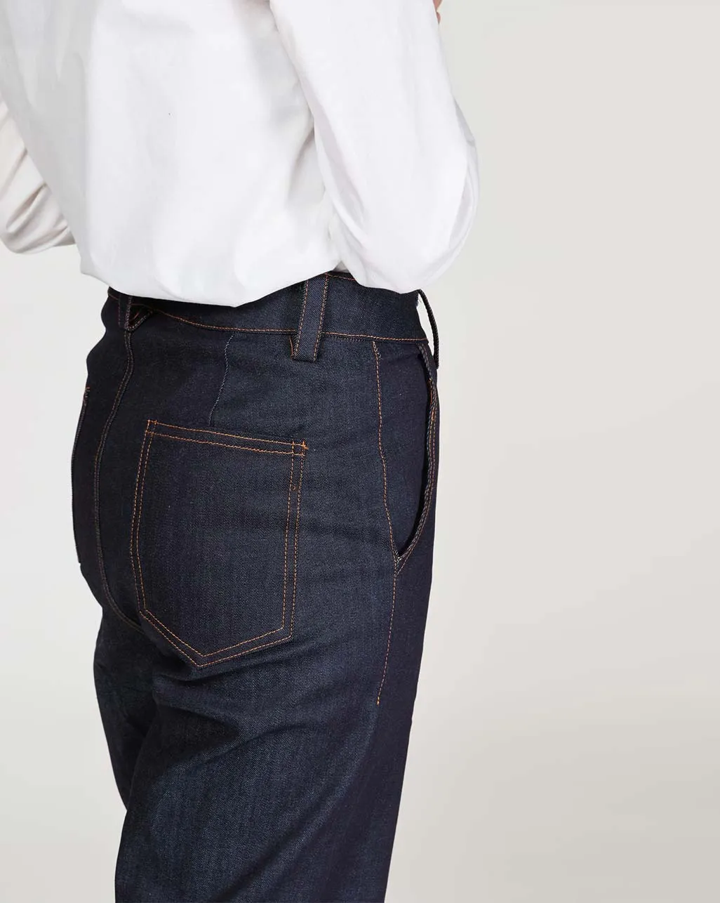Wide Leg Denim Pant
