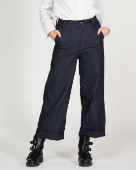 Wide Leg Denim Pant