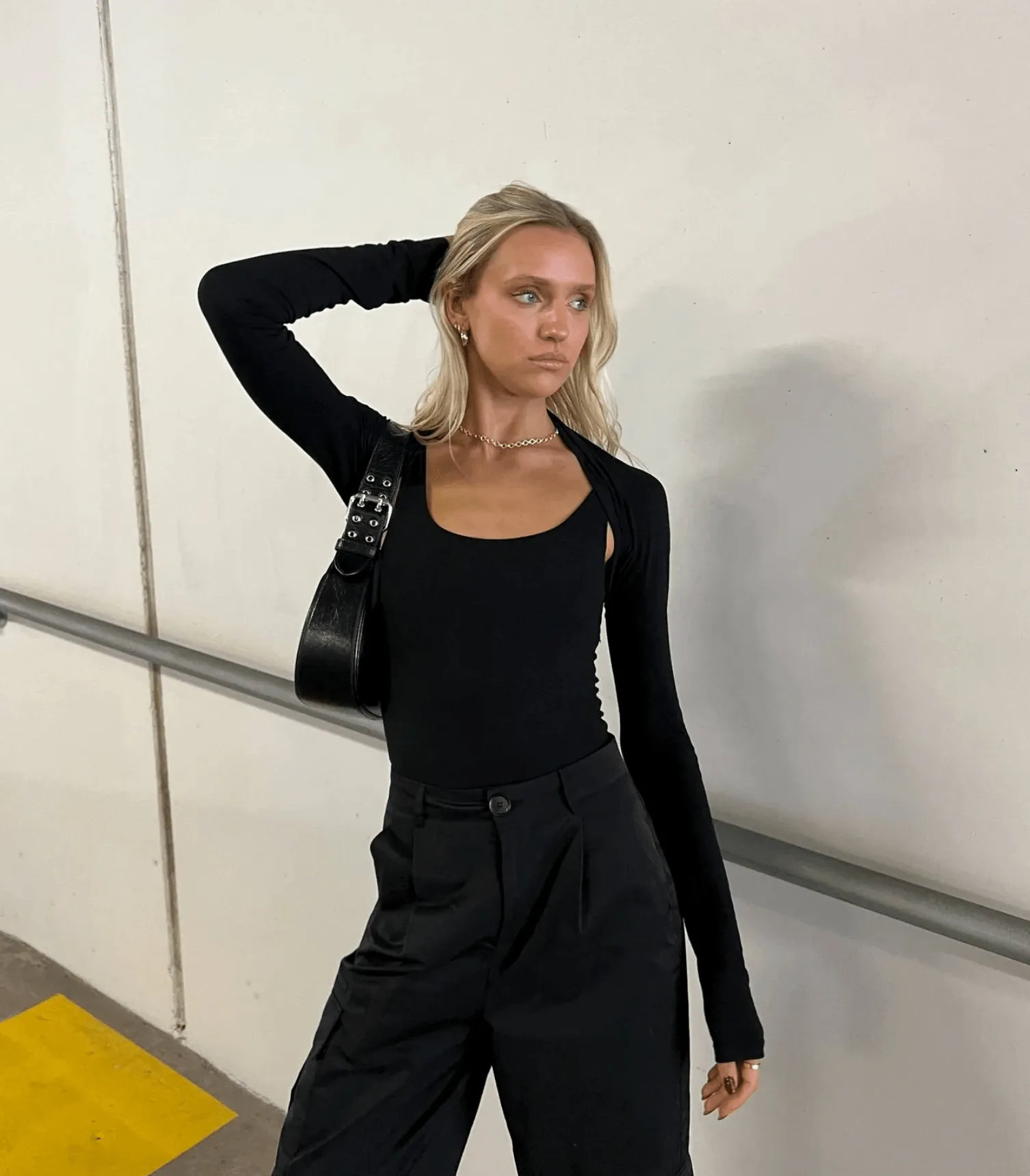 With Harper Lu - Bamboo Black Bolero