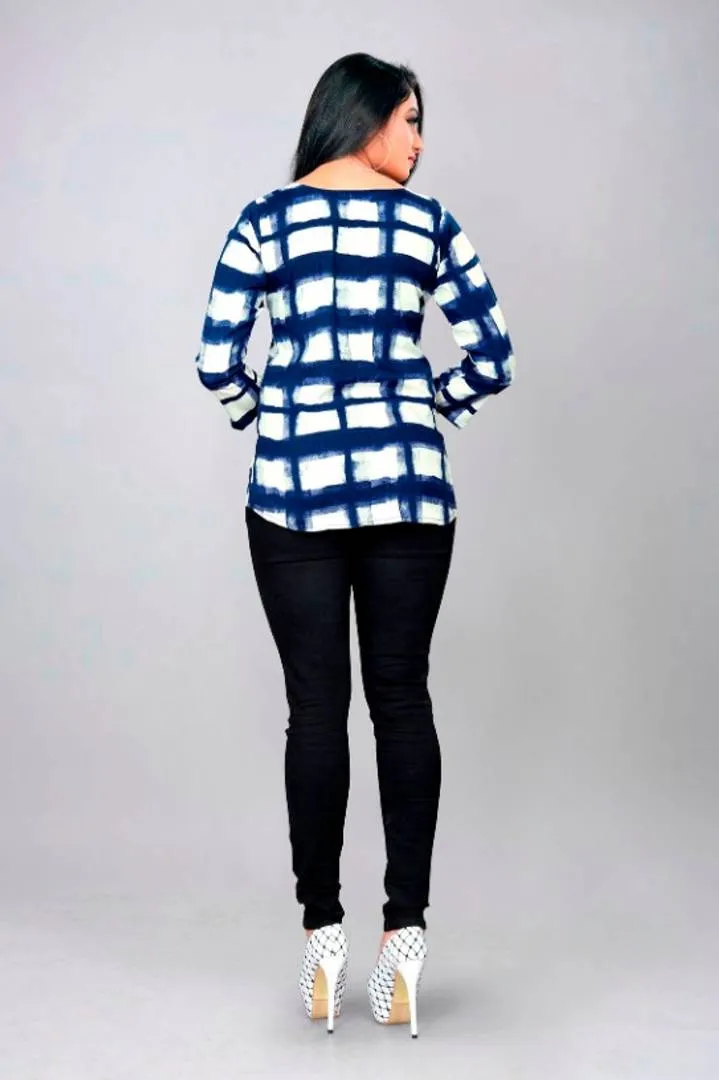 Women's Printed American Crepe Top For Daily Wear Casual Women/Girls Tops